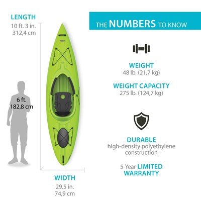 Lifetime Revel 103 Sit-Inside Kayak