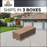 Arrow Elite 14 x 14 x 8 ft Blue Grey Steel Storage Shed