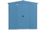 Arrow Classic Steel Storage Shed, 6X6, Blue Grey