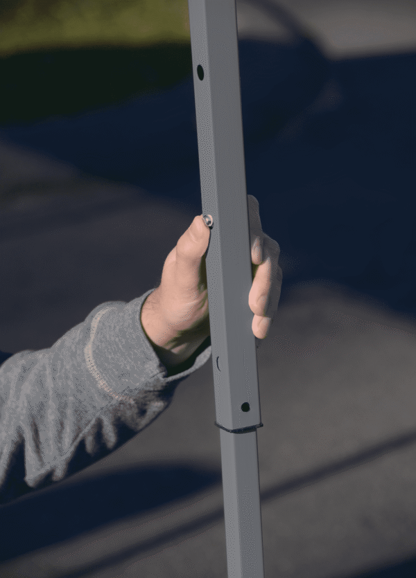 Quik Shade Expedition Blue Slant Leg Pop-Up Canopy