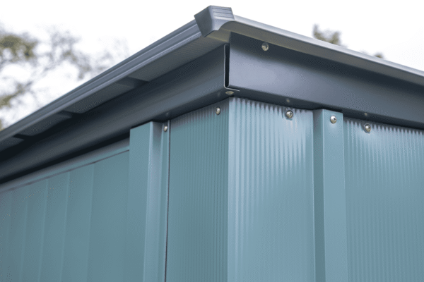 Spacemaker® Patio Steel Storage Shed, 4 ft. x 3 ft. Juniper Berry