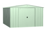 Arrow Classic Steel Storage Shed, 8 ft. x 4 ft., Blue Grey