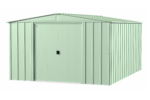 Arrow 10 x 14 x 6 ft Green Shed