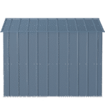 Arrow Classic Steel Storage Shed, 10 ft. x 8 ft., Blue Grey