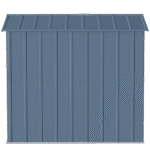 Arrow Classic Steel Storage Shed, 6 ft. x 7 ft., Blue Grey