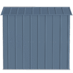 Arrow Classic Steel Storage Shed, 6 ft. x 7 ft., Blue Grey