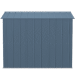 Arrow Classic Steel Storage Shed, 8 ft. x 8 ft., Blue Grey