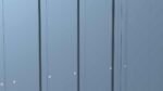 Arrow Classic Steel Storage Shed, 8 ft. x 6 ft., Blue Grey