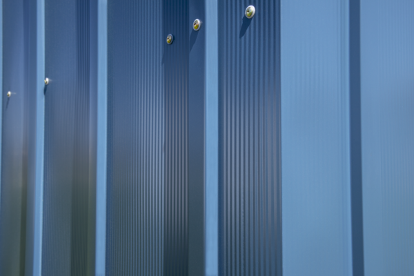 Arrow Classic Metal Shed, 14 x 17, Blue Grey