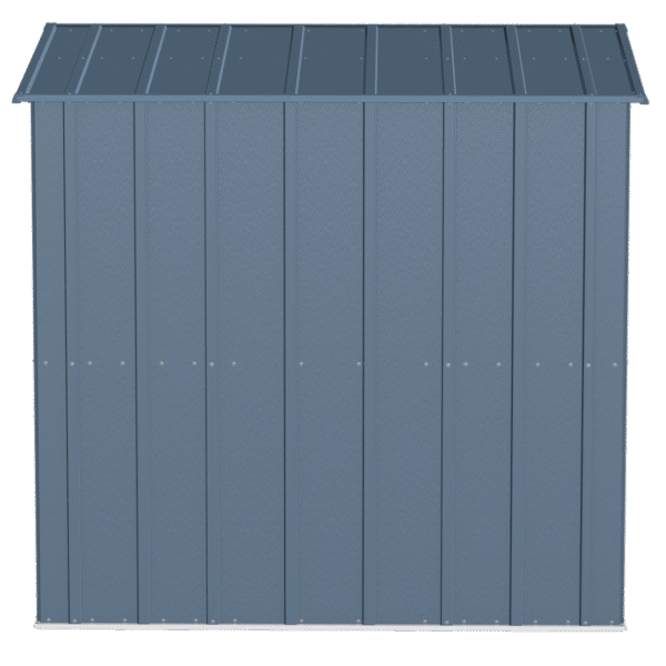 Arrow Classic Steel Storage Shed, 6 ft. x 4 ft., Blue Grey