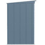 Arrow Classic Steel Storage Shed, 6 ft. x 4 ft., Blue Grey