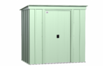 Arrow Classic Steel Storage Shed, 8 ft. x 4 ft., Blue Grey