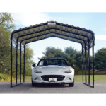 Arrow 10 x 15 x 7 ft Eggshell Carport