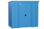 Arrow 6 x 4 x 6 ft Blue Shed