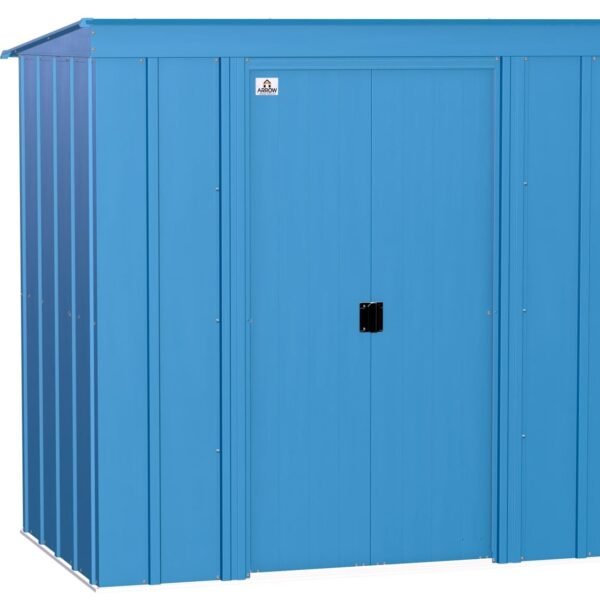Arrow 6 x 4 x 6 ft Blue Shed