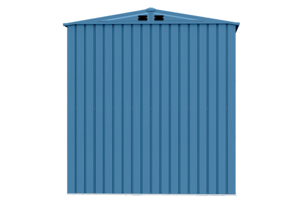 Arrow Elite 6 x 6 x 7 ft Blue Grey Steel Storage Shed