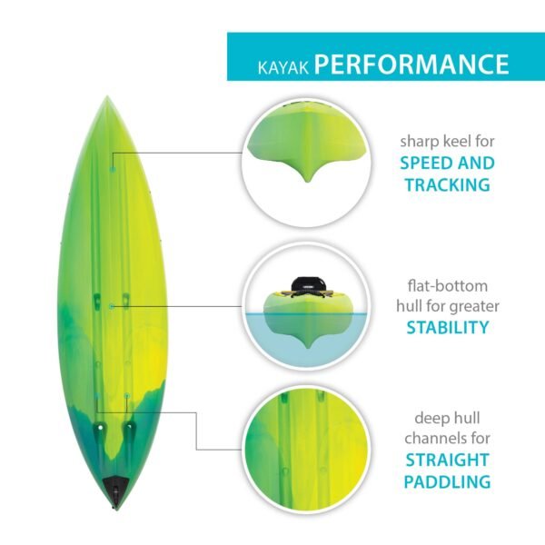 Lifetime Tundra 100 Sit-Inside Kayak