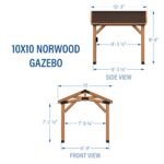10x10 Norwood Gazebo