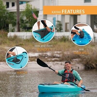 Lifetime Tundra 102 Sit-Inside Kayak