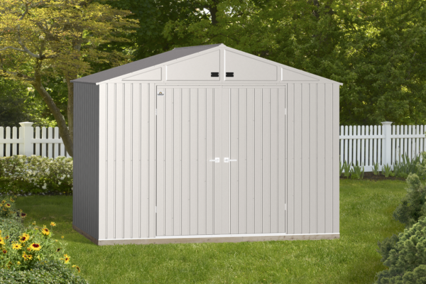 Arrow Elite 6 x 4 x 6 ft Blue Grey Steel Storage Shed