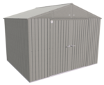 Arrow Elite 14 x 16 x 8 ft Blue Grey Steel Storage Shed