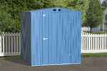 Arrow Elite 6 x 6 x 7 ft Blue Grey Steel Storage Shed