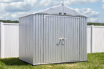 Arrow Elite 8 x 6 x 8 ft Galvalume Steel Storage Shed