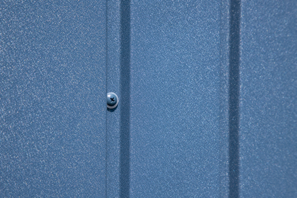 Arrow Elite 14 x 14 x 8 ft Blue Grey Steel Storage Shed