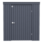 Arrow Elite 6 x 4 x 6 ft Blue Grey Steel Storage Shed