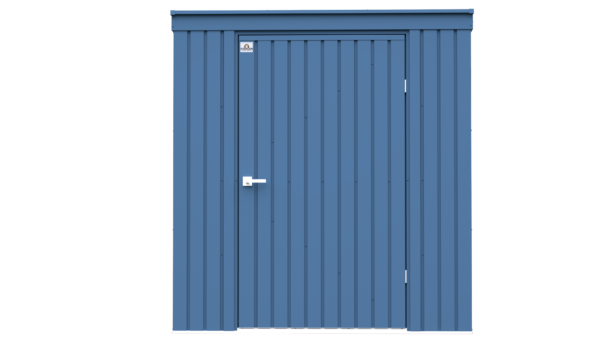 Arrow Elite Steel Storage Shed, Blue Grey