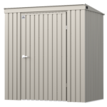 Arrow Elite 6 x 4 x 6 ft Blue Grey Steel Storage Shed