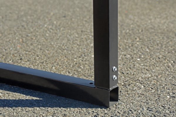 Arrow 10 x 15 x 9 ft Charcoal Carport