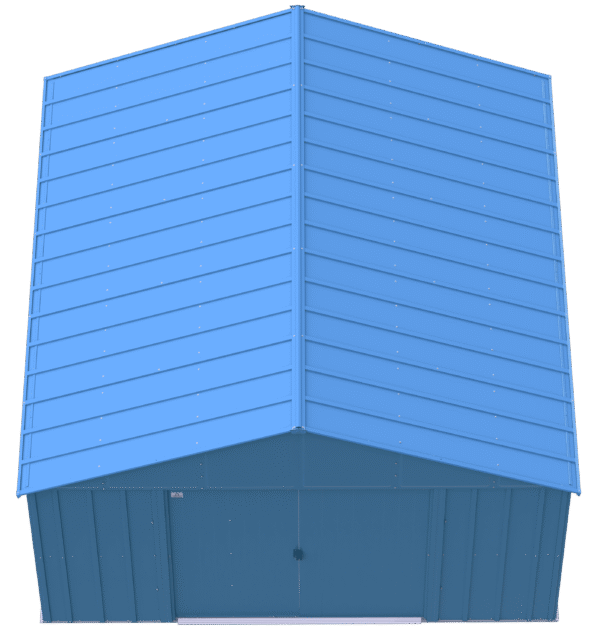 Arrow Classic 12 x 12 x 8 ft Blue Grey Steel Storage Shed