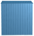 Arrow Elite 6 x 4 x 6 ft Blue Grey Steel Storage Shed