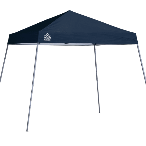 Quik Shade Expedition Blue Slant Leg Pop-Up Canopy