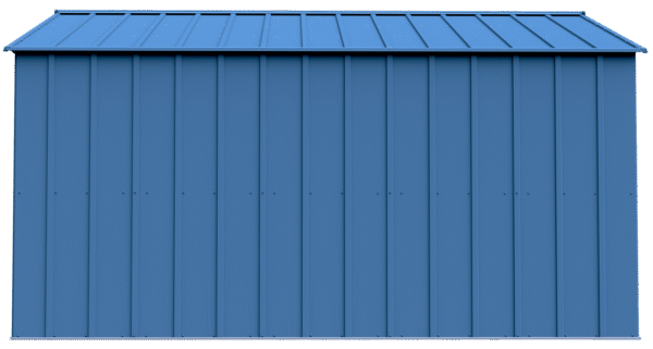 Arrow Classic 14 x 12 x 7 ft Blue Grey Steel Storage Shed