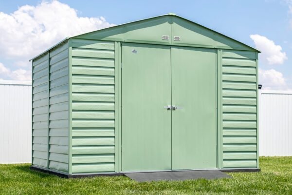 Arrow Select 10 x 8 x 8 ft Green Shed