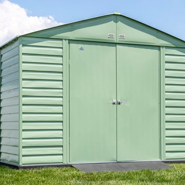 Arrow Select 10 x 8 x 8 ft Green Shed
