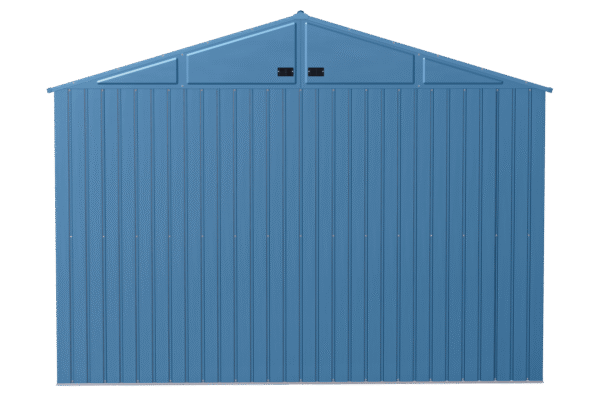 Arrow Elite 10 x 12 x 8 ft Blue Grey Steel Storage Shed