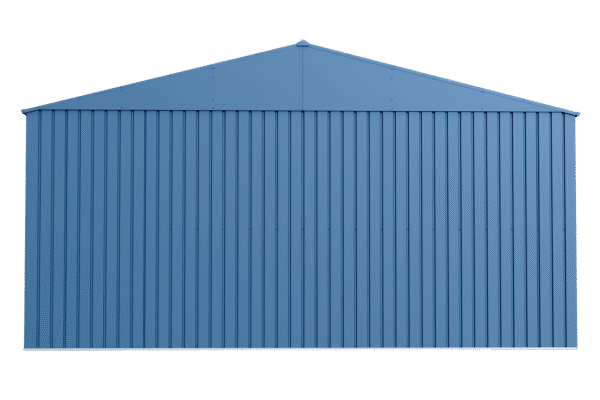 Arrow Elite 14 x 16 x 8 ft Blue Grey Steel Storage Shed
