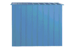 Arrow Classic Steel Storage Shed, 8x7, Blue Grey