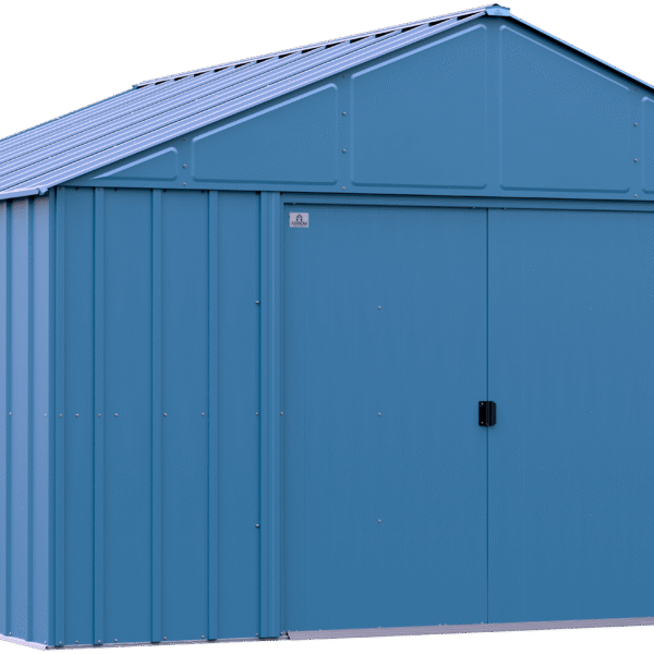 Arrow Classic 12 x 12 x 8 ft Blue Grey Steel Storage Shed