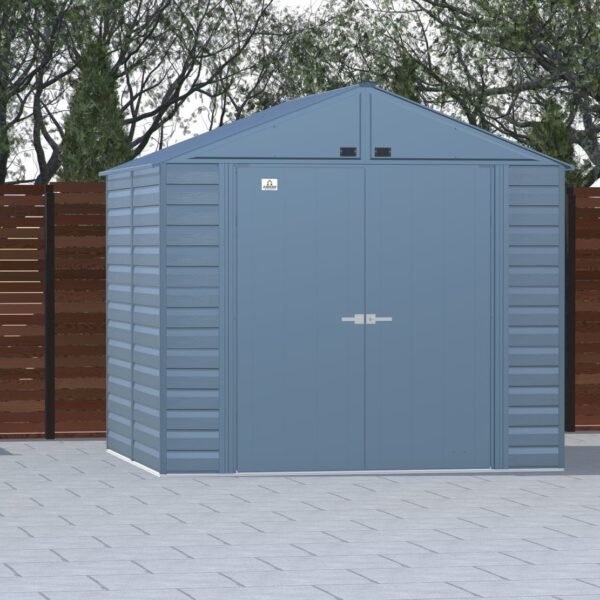 Arrow Select 8 x 8 x 8 ft Blue Shed