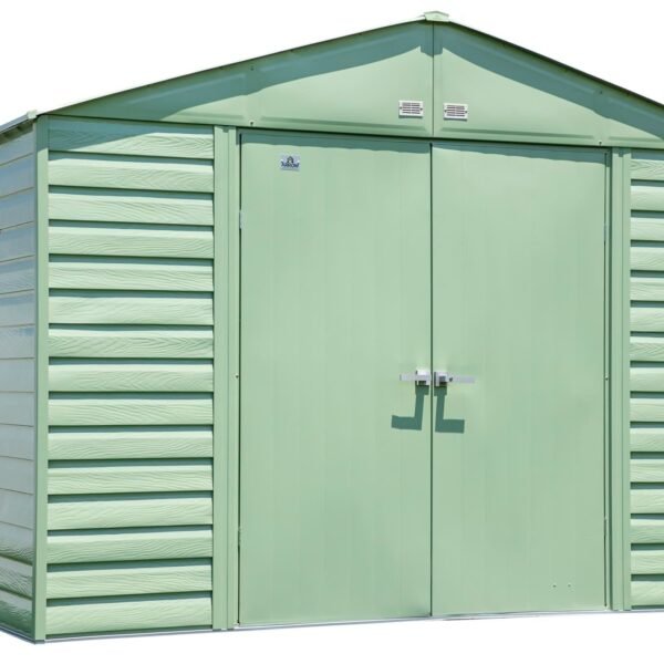 Arrow Select 10 x 8 x 8 ft Green Shed
