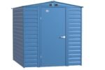 Arrow Select 6 x 7 x 7 ft Blue Shed