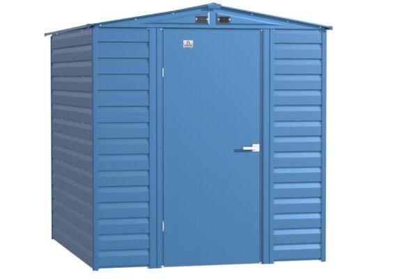 Arrow Select 6 x 7 x 7 ft Blue Shed
