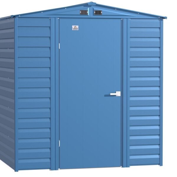 Arrow Select 6 x 7 x 7 ft Blue Shed