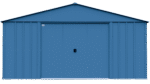 Arrow Classic Metal Shed, 14 x 17, Blue Grey