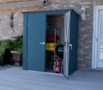 Arrow Spacemaker® 6 x 3 x 6 ft Blue Grey Shed