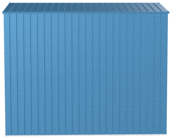 Arrow Elite 8 x 4 x 6 ft Blue Grey Steel Storage Shed